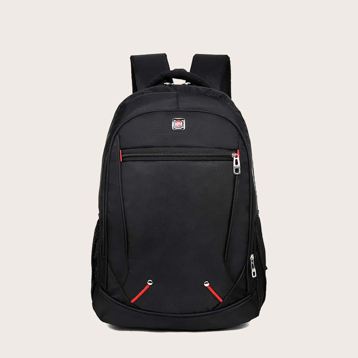 

Guys Pocket Side Backpack, Black