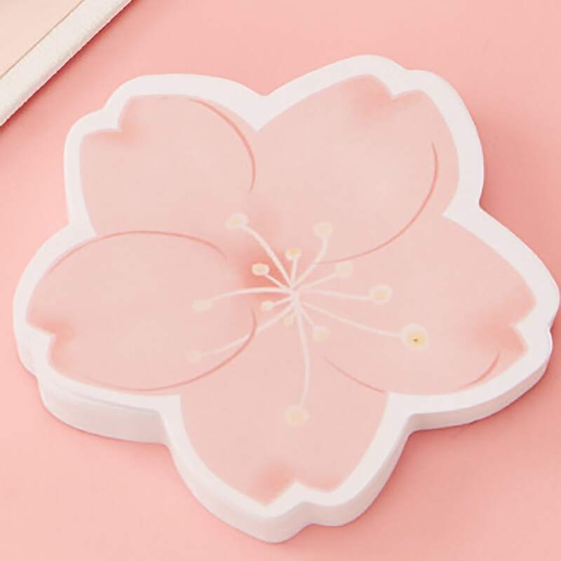 

1pc Random Flower Sticky Note, Multicolor