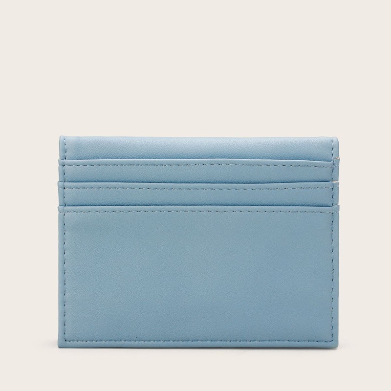 

Fold Over Card Holder, Blue