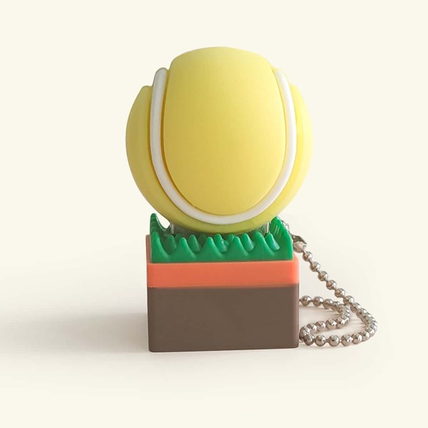 

USB-накопитель в форме теннисного мяча 1шт, Многоцветный