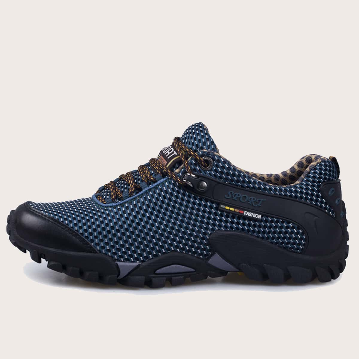 

Guys Lace-up Front Wide Fit Sneakers, Blue