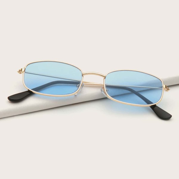 

Metal Frame Sunglasses, Blue