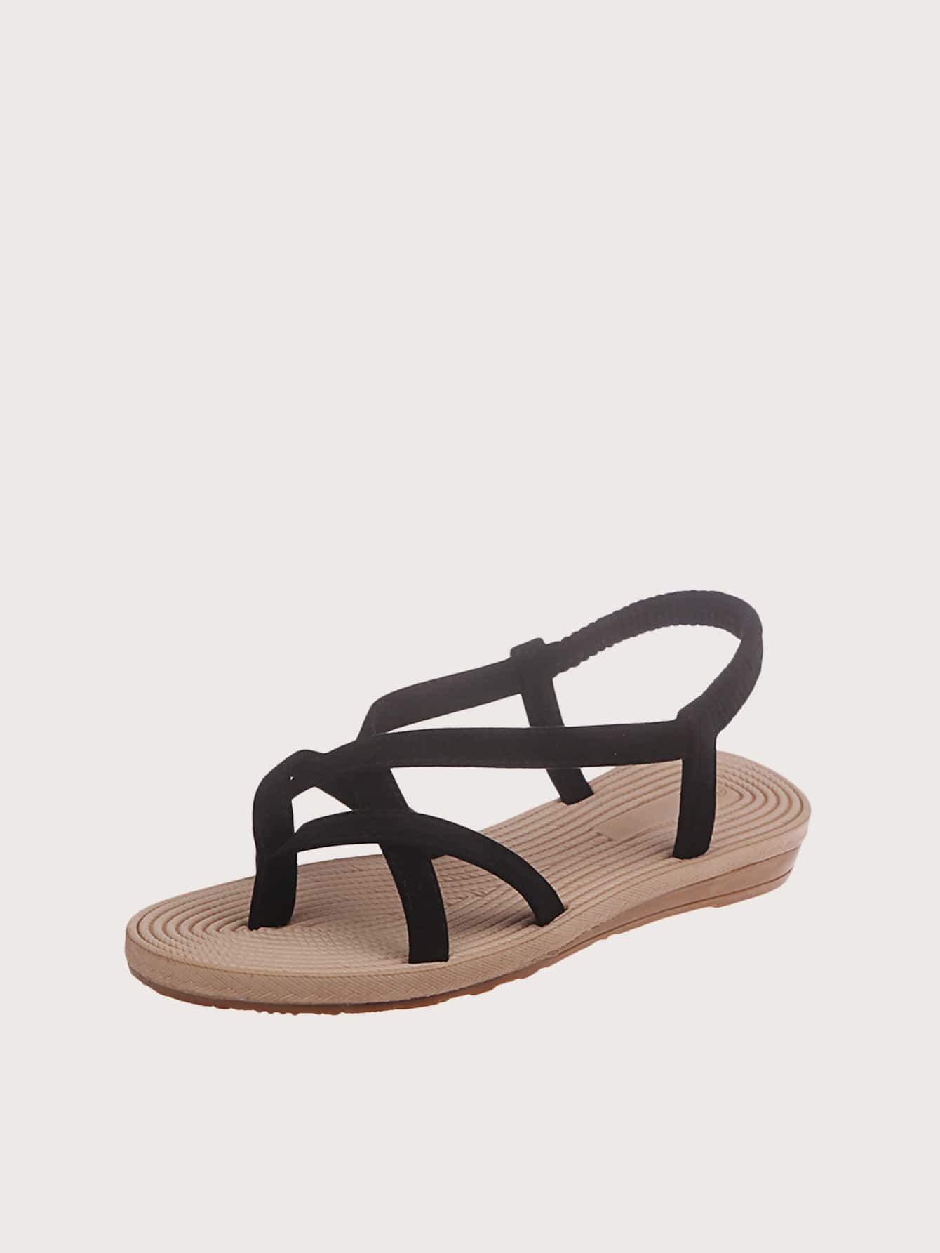 cross strap sandals