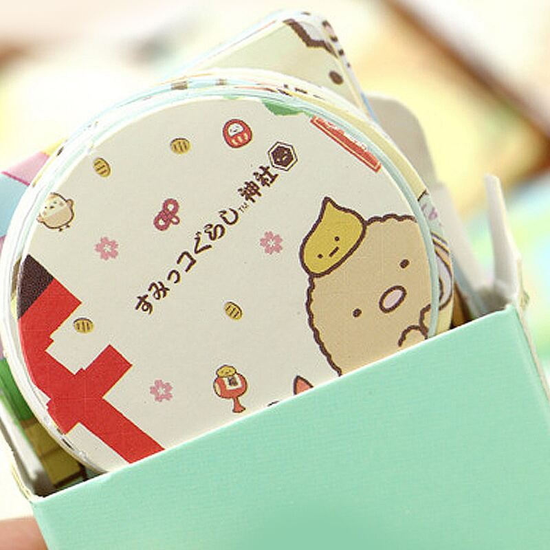

46pcs Cartoon Graphic Sticker, Multicolor