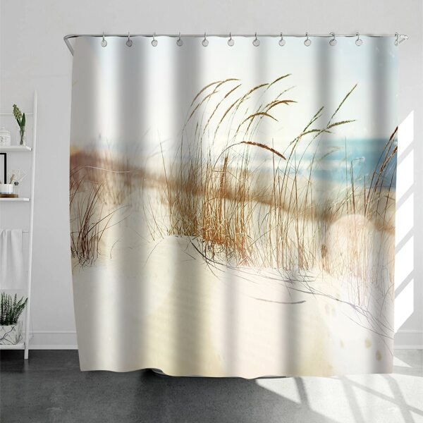 

Reed Print Shower Curtain, Multicolor