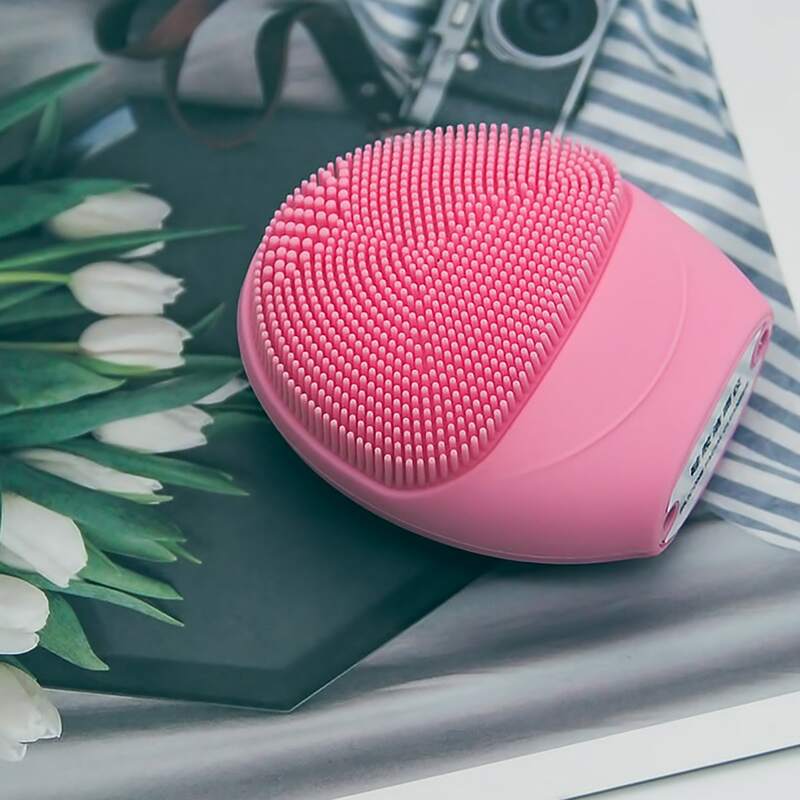 

Silicone Facial Cleansing Pad, Pink