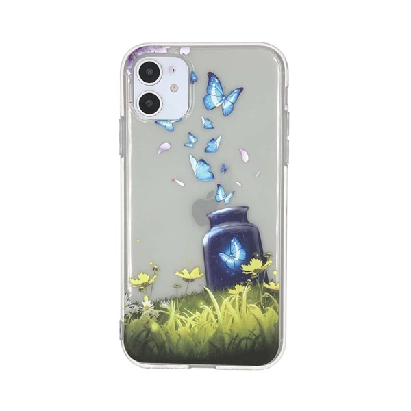 

1pc Butterfly Pattern iPhone Case, Multicolor