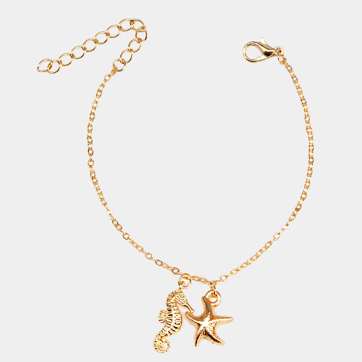 

Starfish Chain Bracelet, Gold
