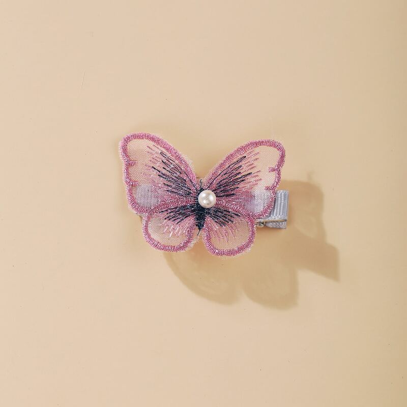 

Butterfly Hair Clip, Pink