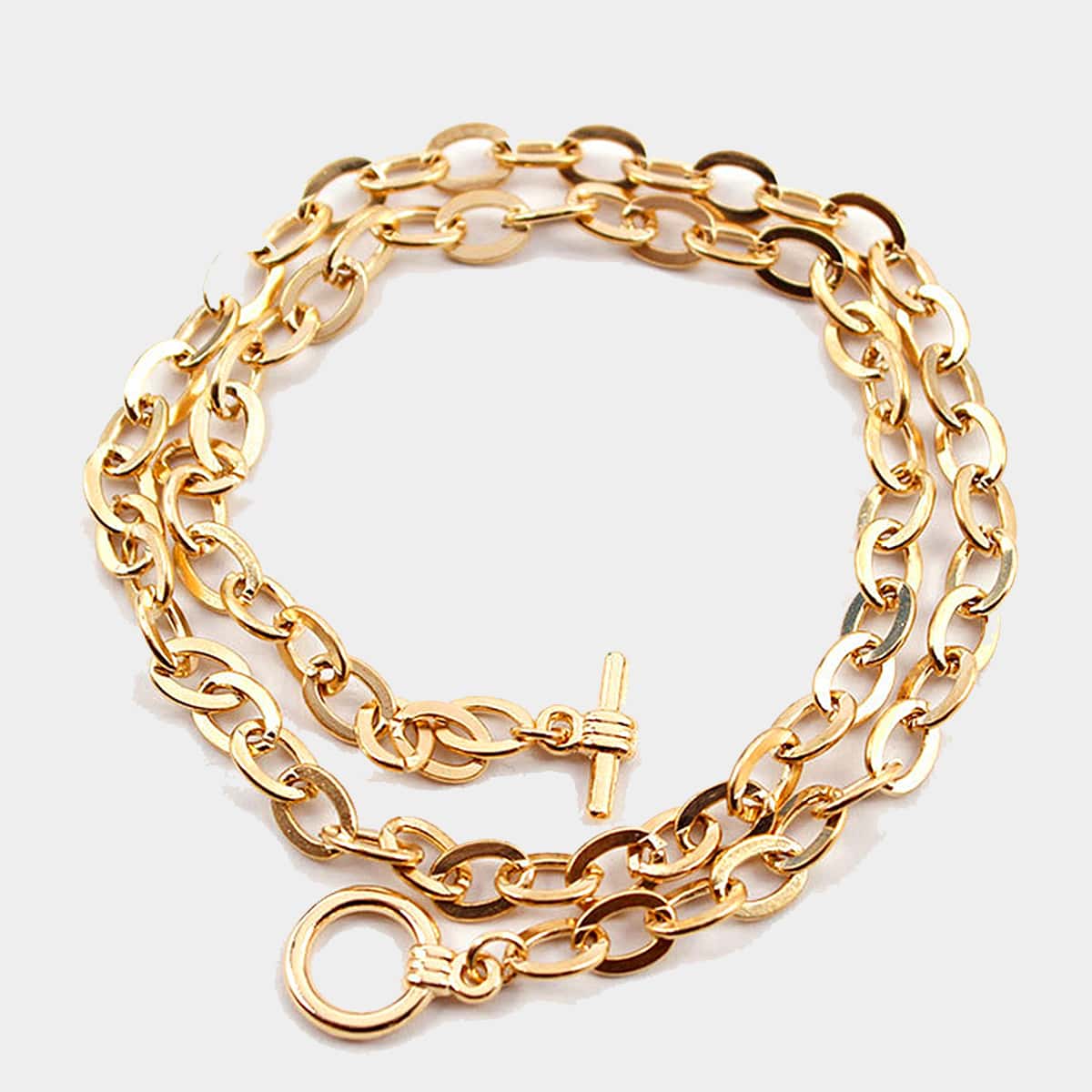 

Chunky Chain Necklace, Gold