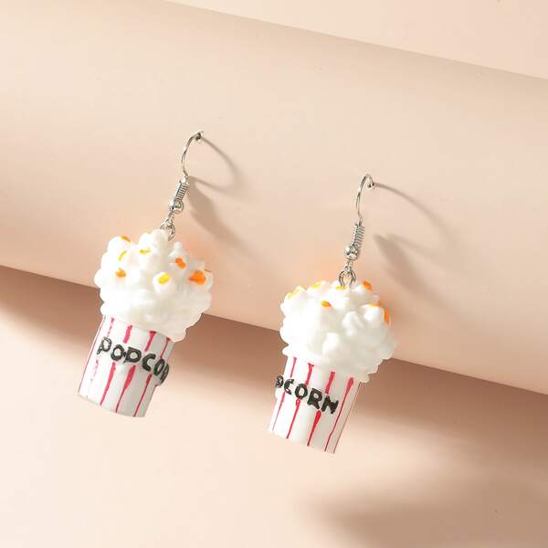 

Popcorn Drop Earrings, Multicolor