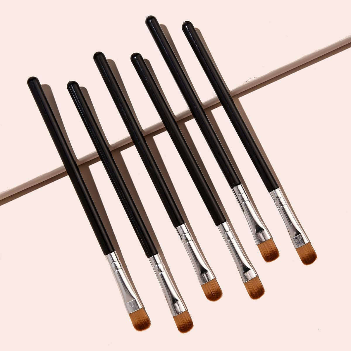 

6pcs Eye Makeup Brush, Black