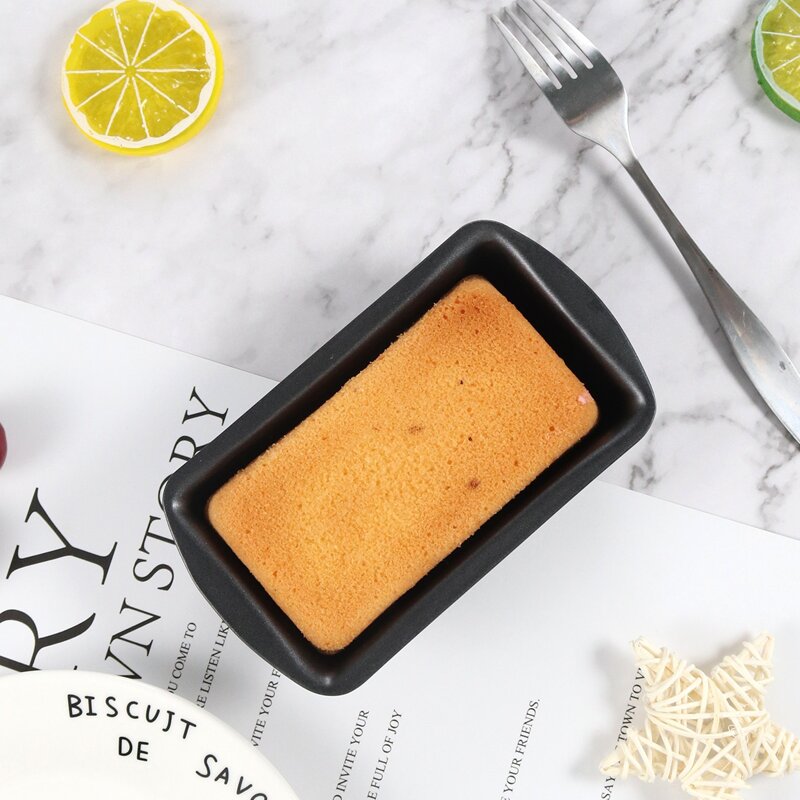 

Rectangle Non-stick Cake Mold, Black