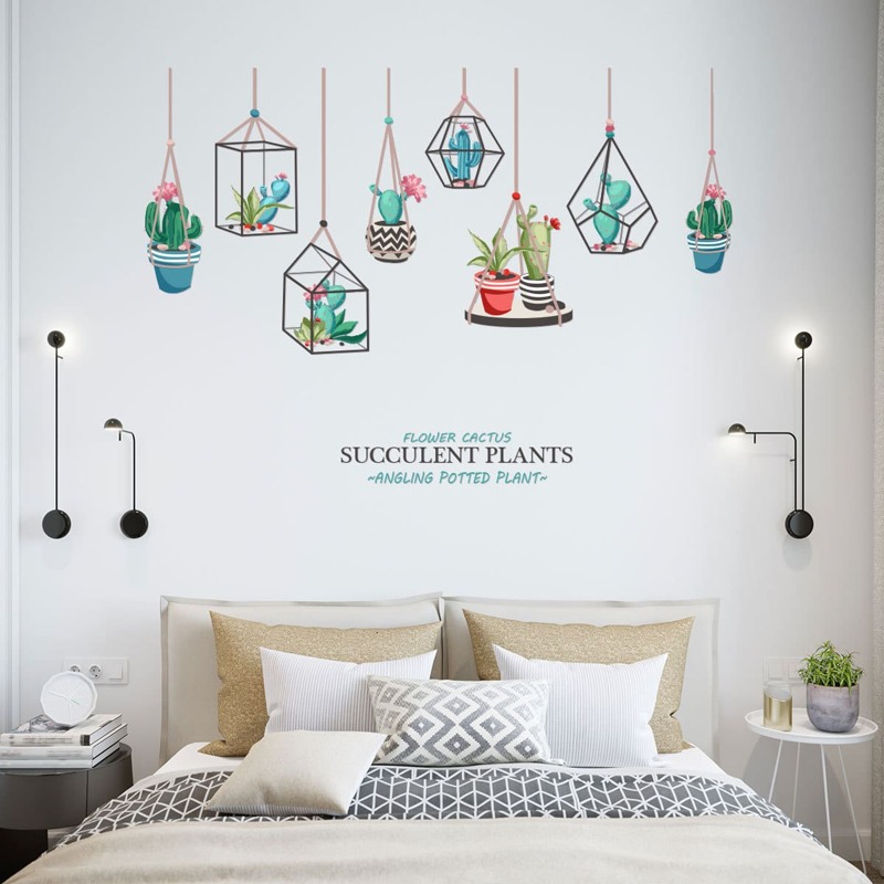 

Plants Print Wall Sticker, Multicolor