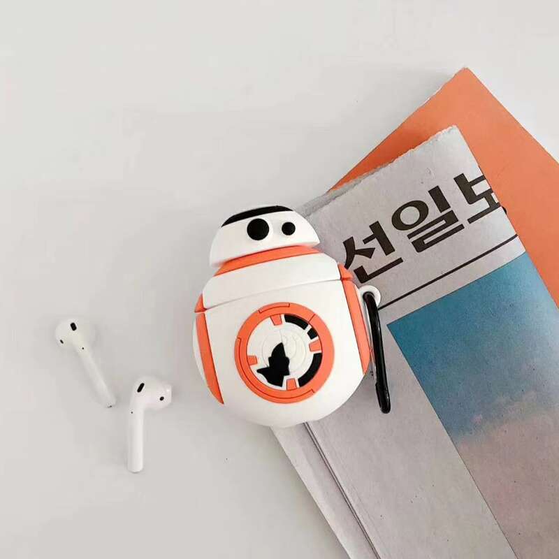 

Robot Shaped AirPods Case, Multicolor