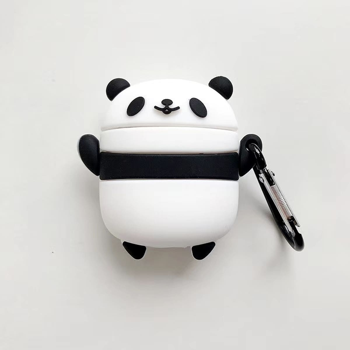 

Cartoon Shaped AirPods Case, Black and white