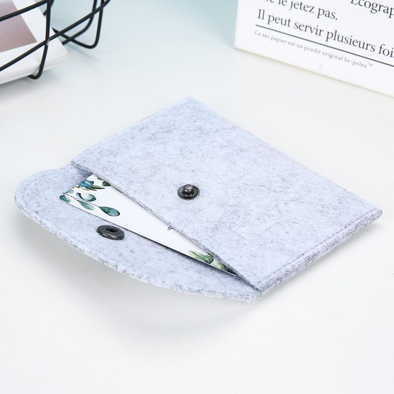 

Solid Felt Storage Bag, Grey