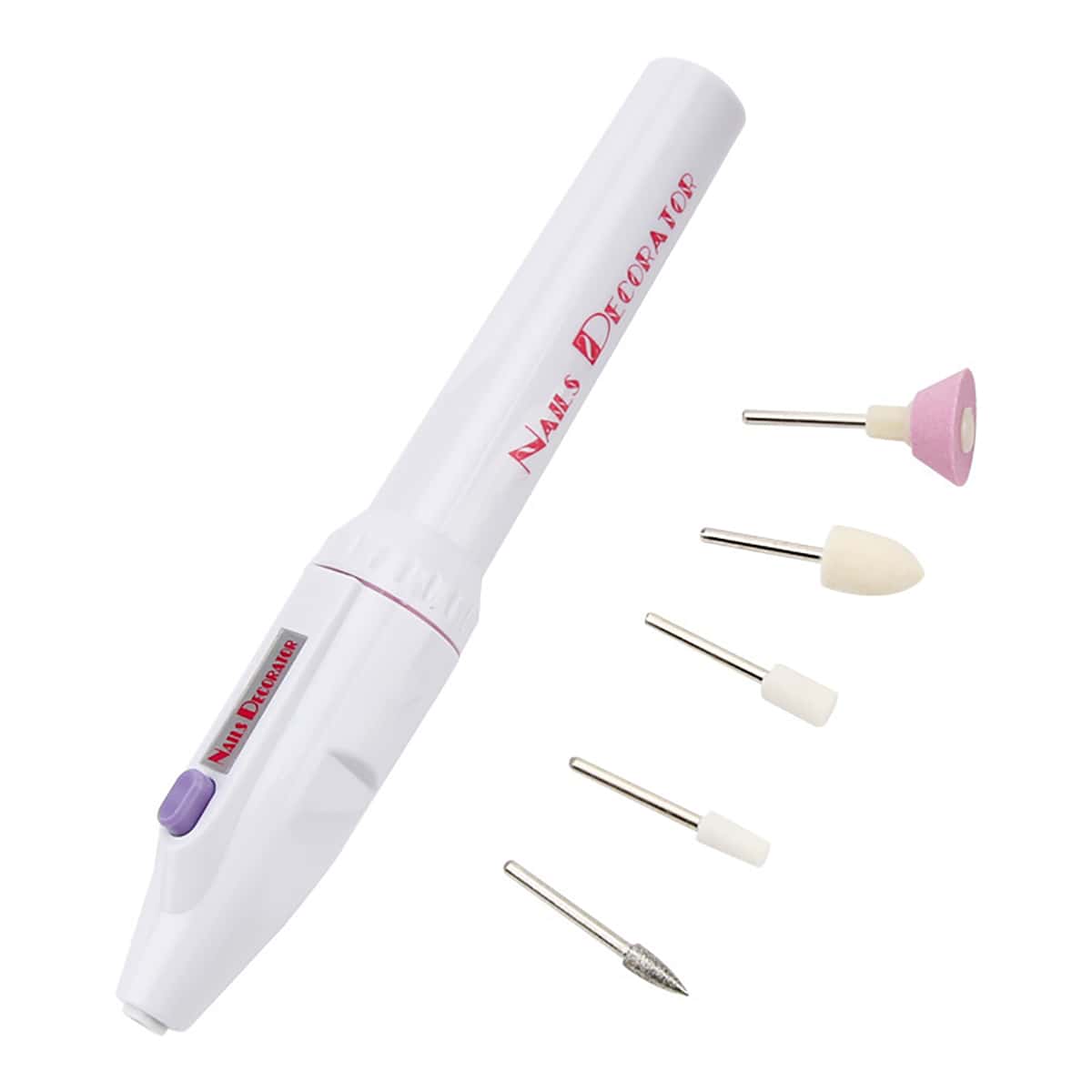 

Portable Electric Nail Polishing Tool, White