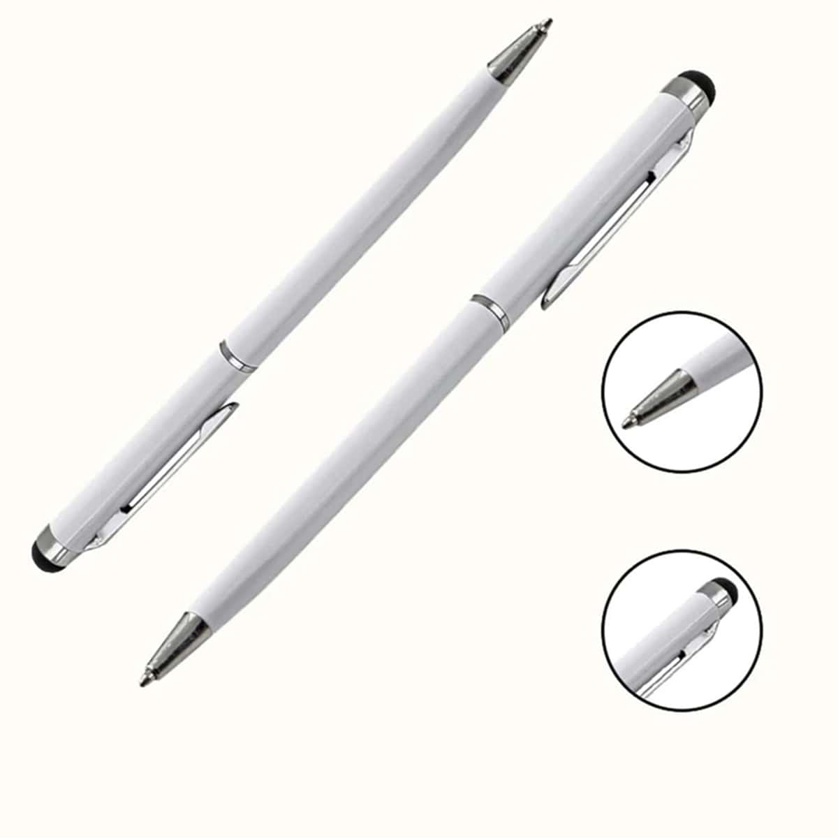

1pc Minimalist Stylus Pen, White