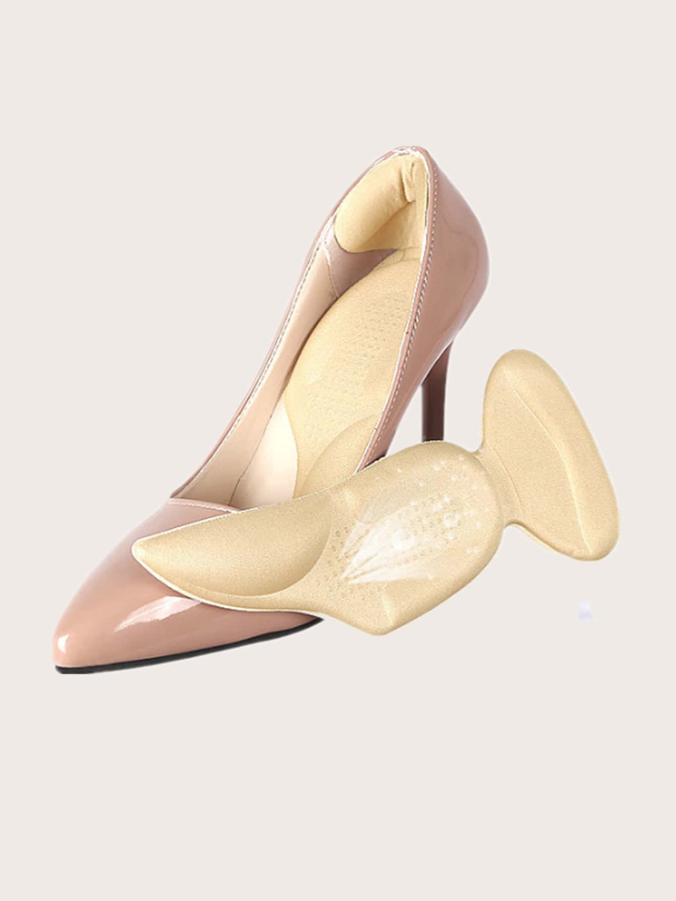 1 par almohadilla de protección para el talón resistente al desgaste