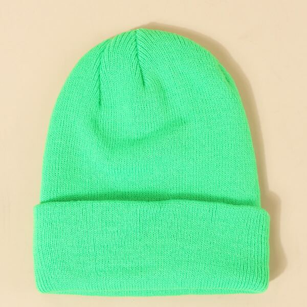 

Toddler Kids Plain Beanie, Green