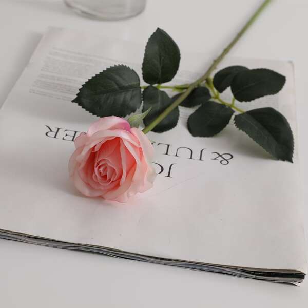 

5branches Artificial Rose, Pink