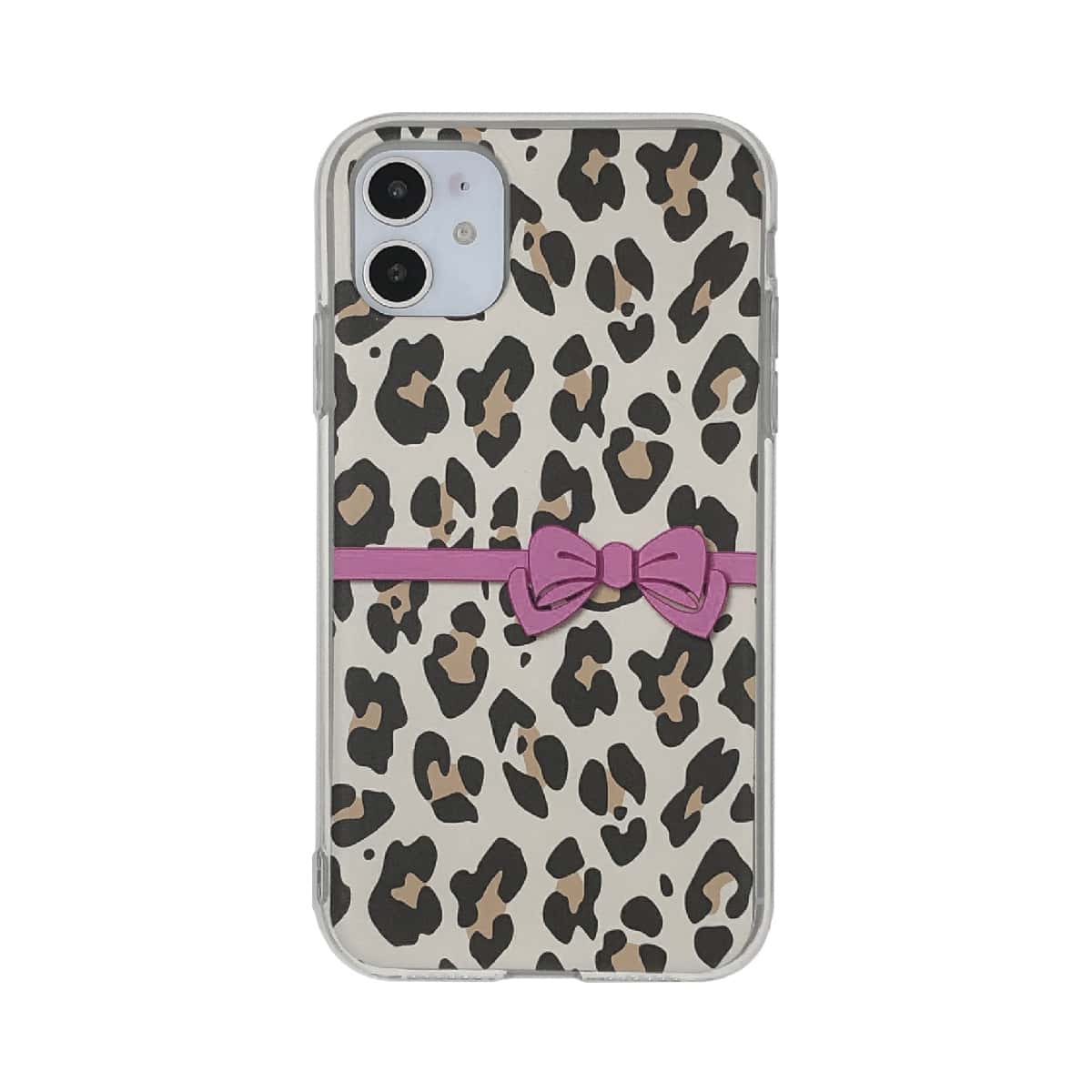 

1pc Leopard iPhone Case, Multicolor