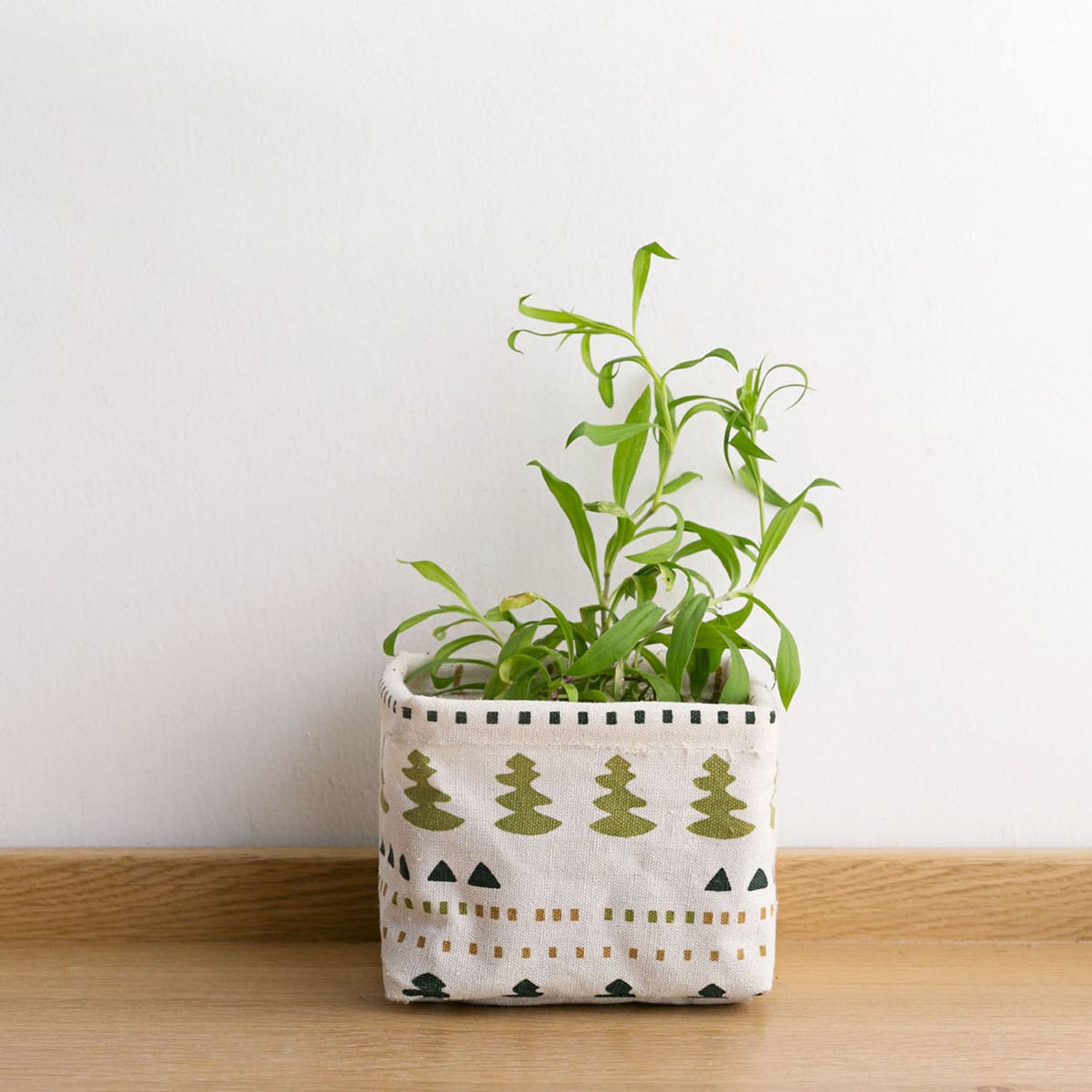 

Tree Print Storage Basket, Multicolor