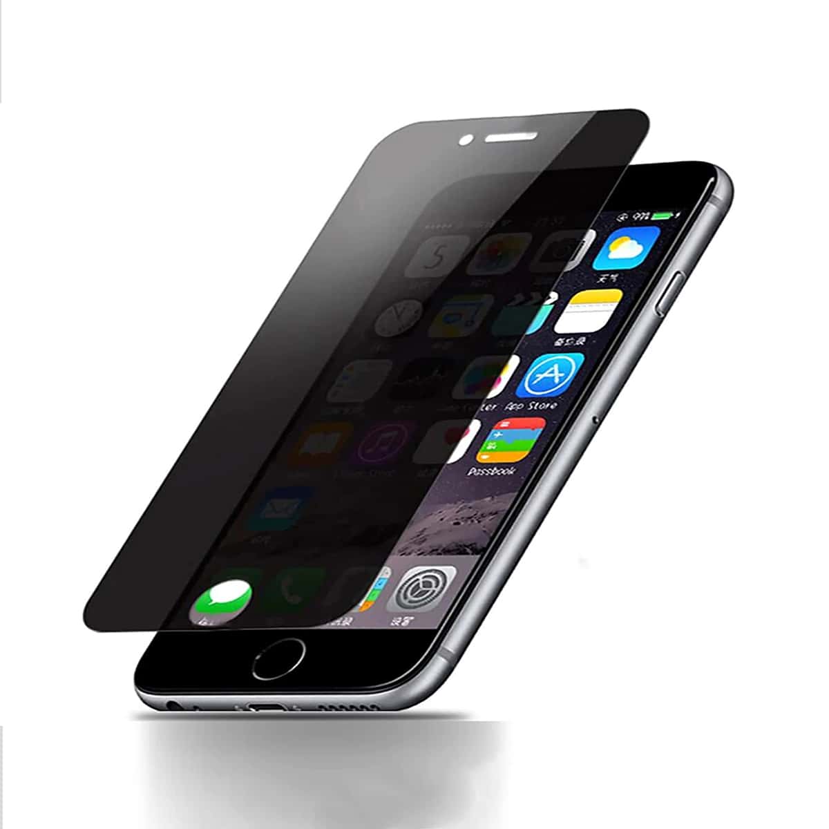 

1pc iPhone Privacy Screen Protection Film, Dark grey