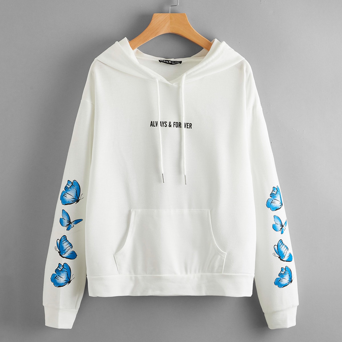 Image of Always & Forever Butterfly Graphic Hoodie