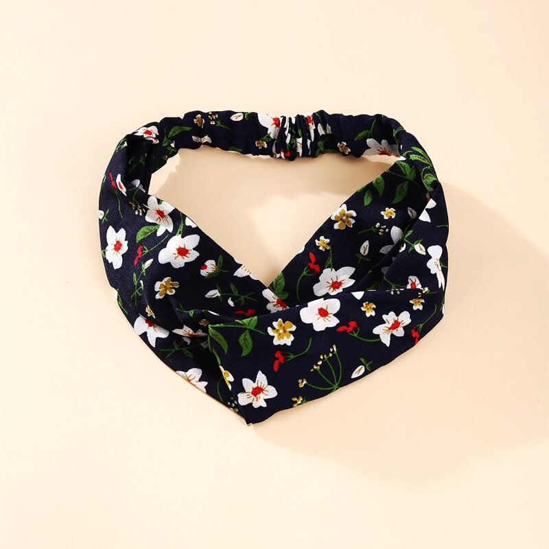 

1pc Floral Headband, Multicolor