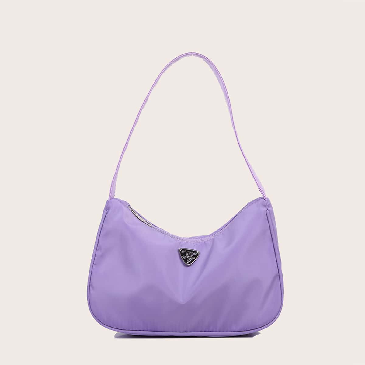 

Simple Baguette Bag, Violet purple