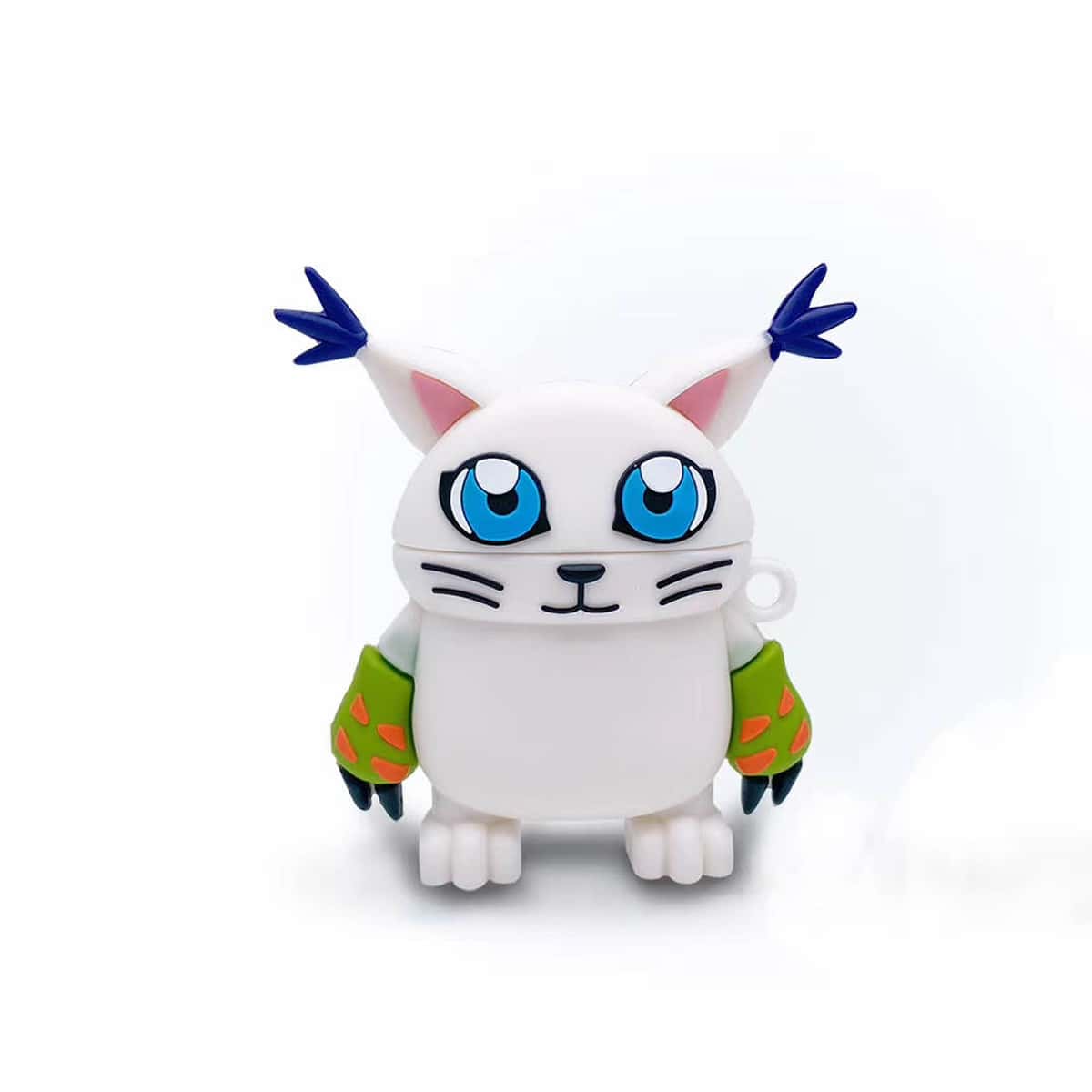 

Cartoon Cat AirPods Case, White