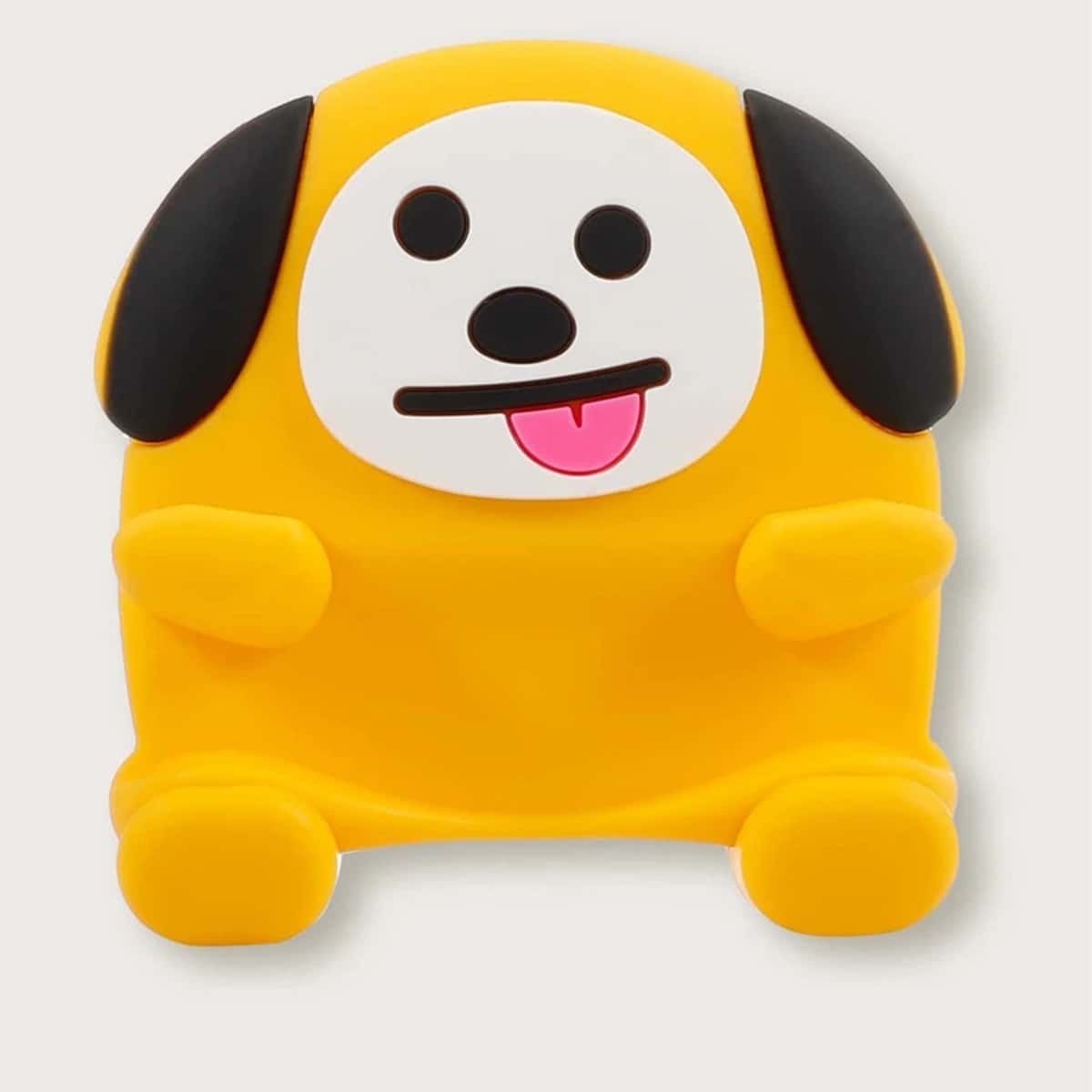 

Cartoon Dog Phone Holder, Yellow