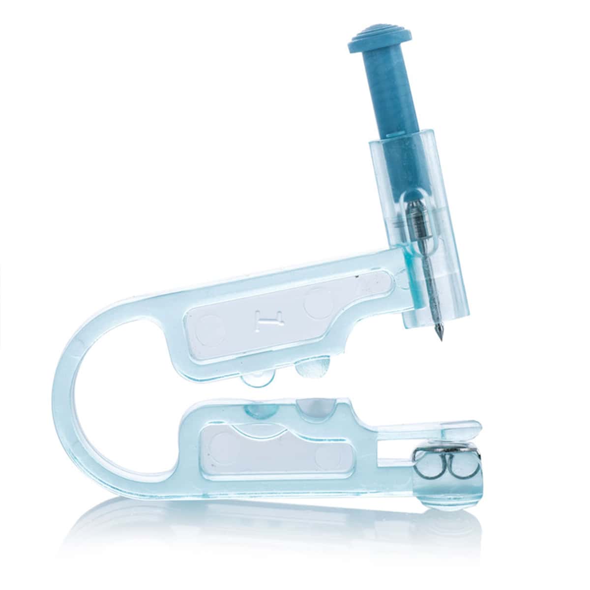 

One Time Use Disposable Ear Piercing Tool, Blue