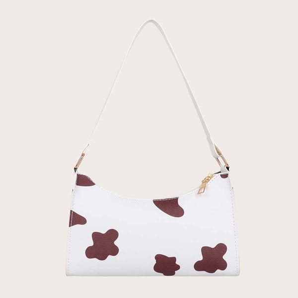 

Girls Colorblock Baguette Bag, Burgundy