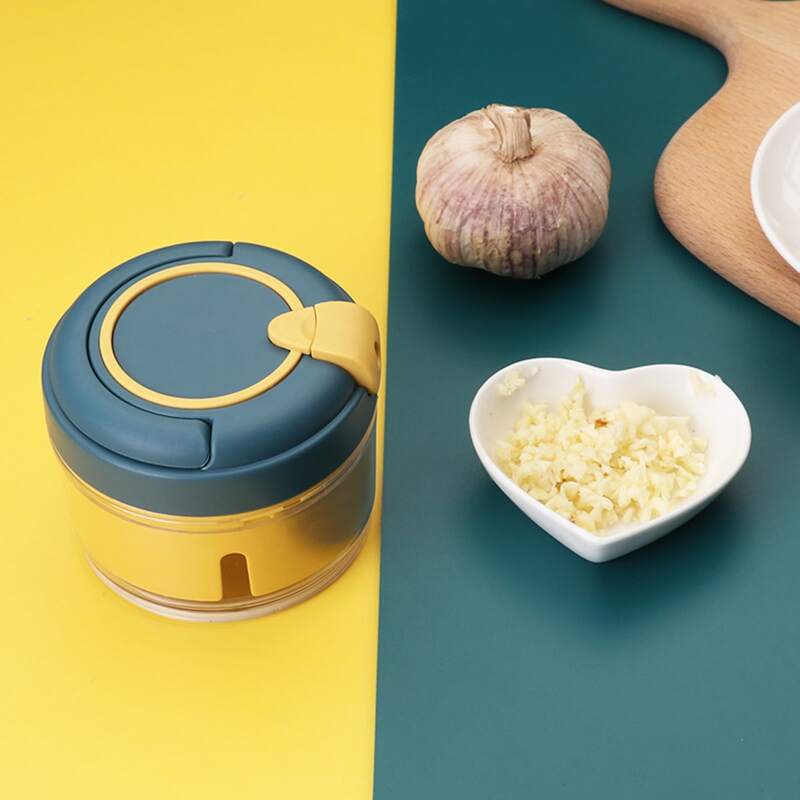 

Manual Pull String Garlic Grater, Yellow