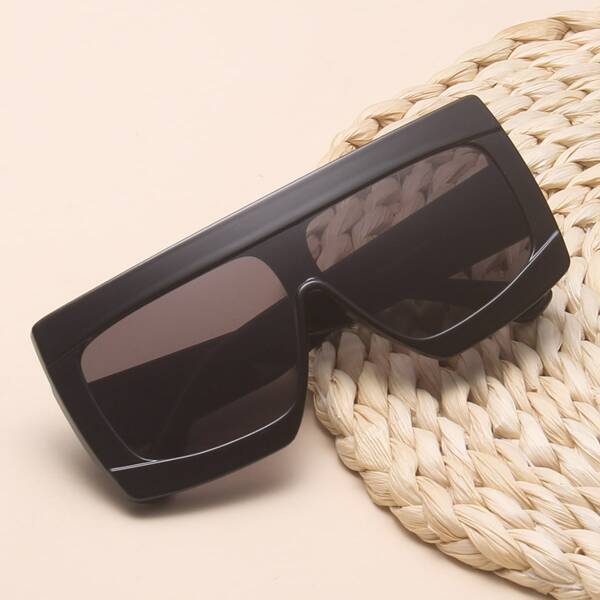 

Flat Top Sunglasses, Black