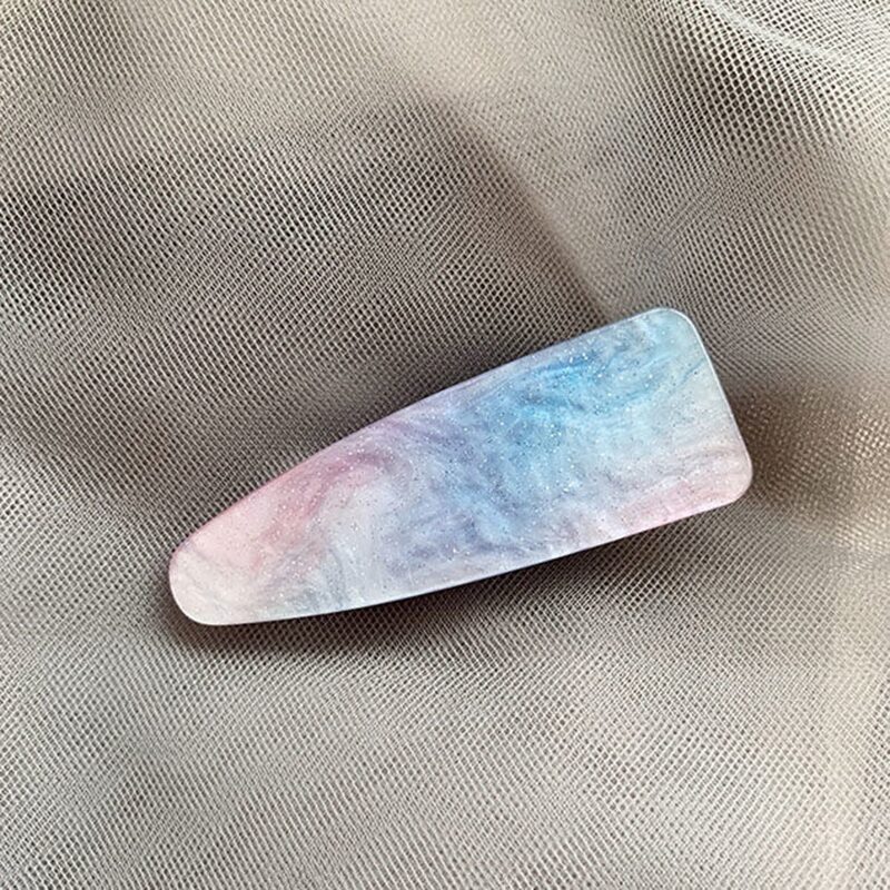 

1pc Glitter Ombre Hair Clip, Multicolor