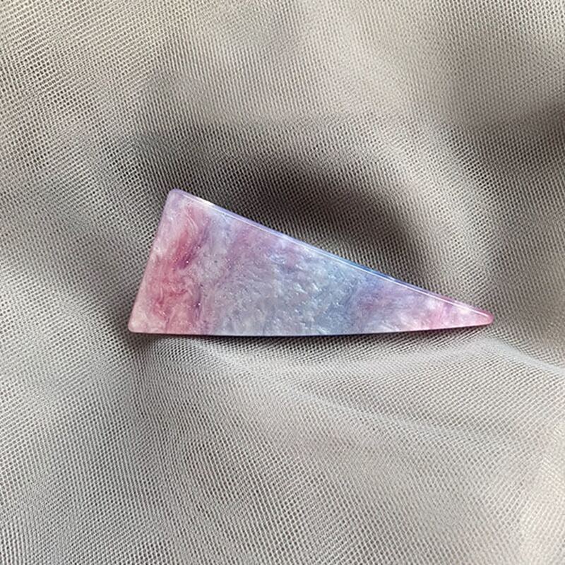 

1pc Ombre Pattern Triangle Hair Clip, Multicolor