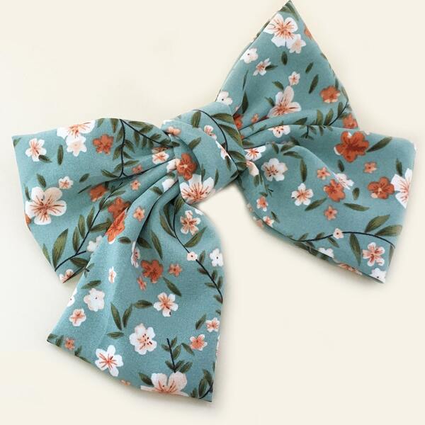 

Ditsy Floral Pattern Hair Clip, Multicolor