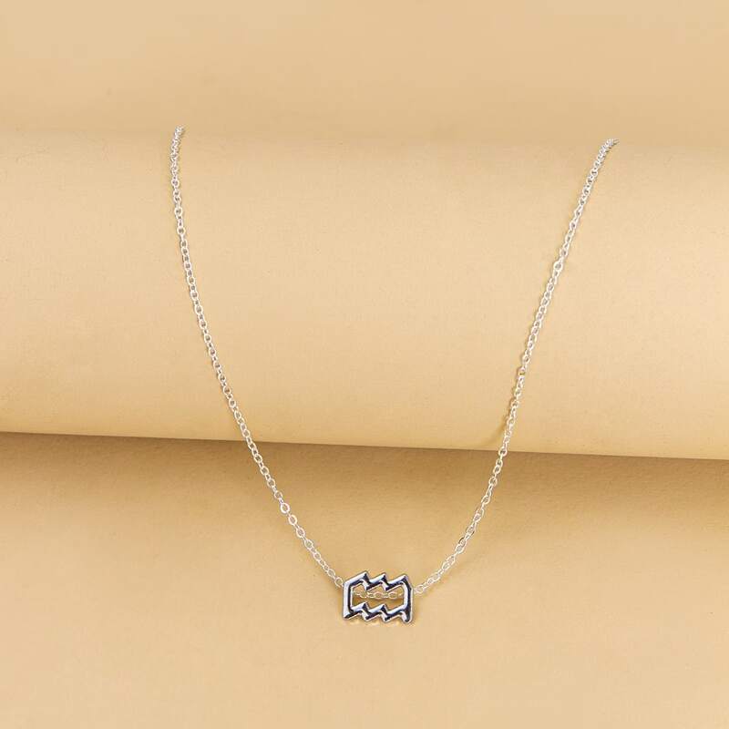 

Constellation Charm Necklace, Silver