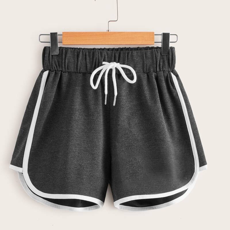 

Contrast Binding Shorts, Dark grey
