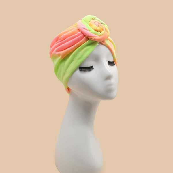 

Tie Dye Turban Hat, Multicolor