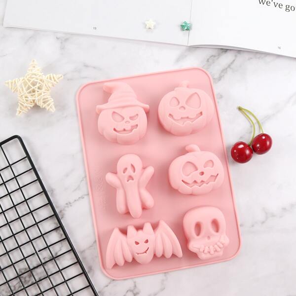 

1pc Halloween Silicone Mold, Pink