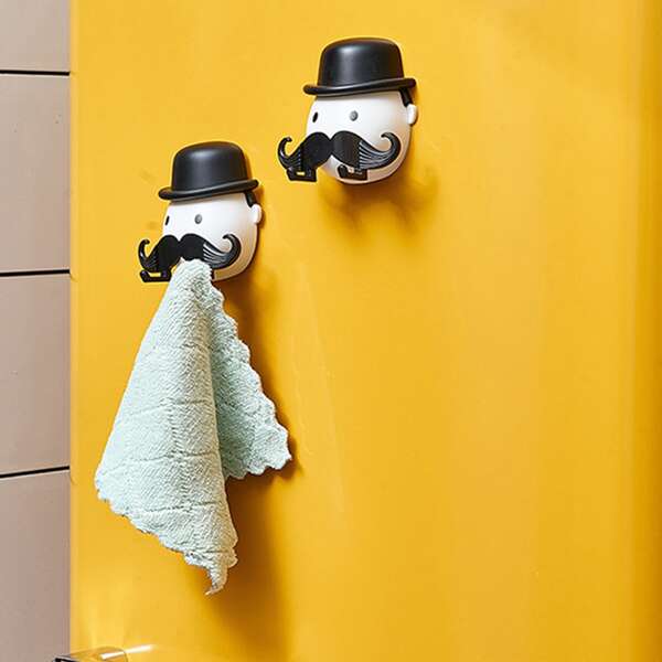 

1pc Cartoon Design Wall Hook, Multicolor