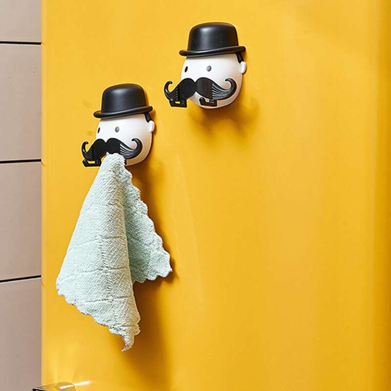 

1pc Cartoon Design Wall Hook, Multicolor