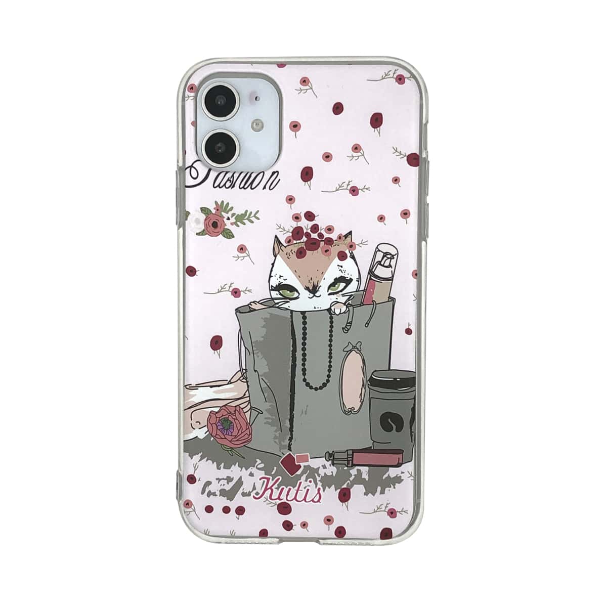 

1pc Cartoon Graphic iPhone Case, Multicolor