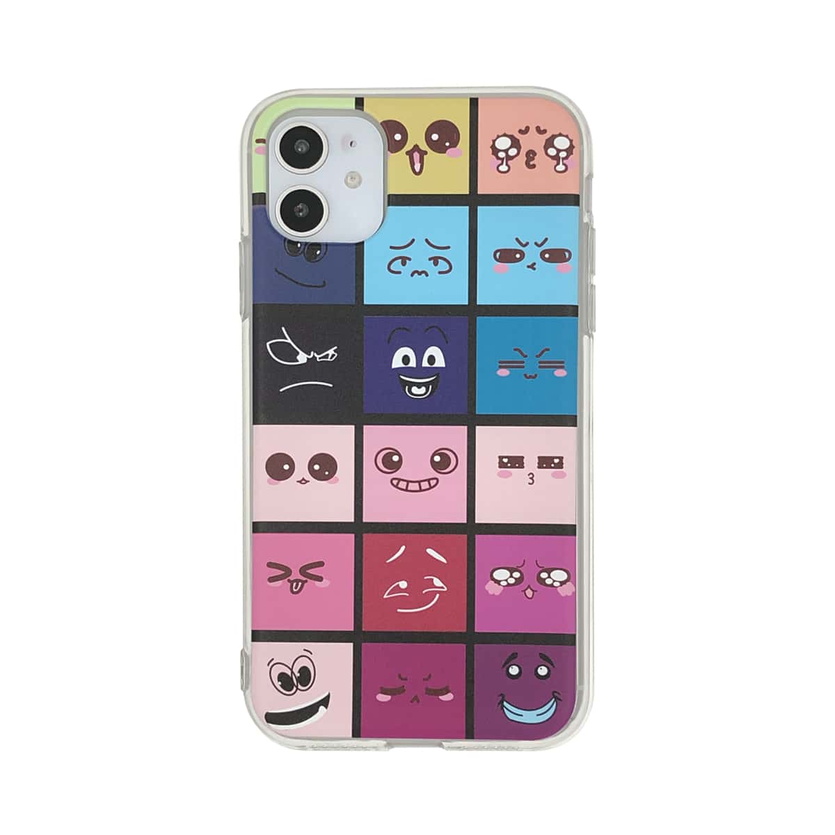 

1pc Cartoon Graphic iPhone Case, Multicolor