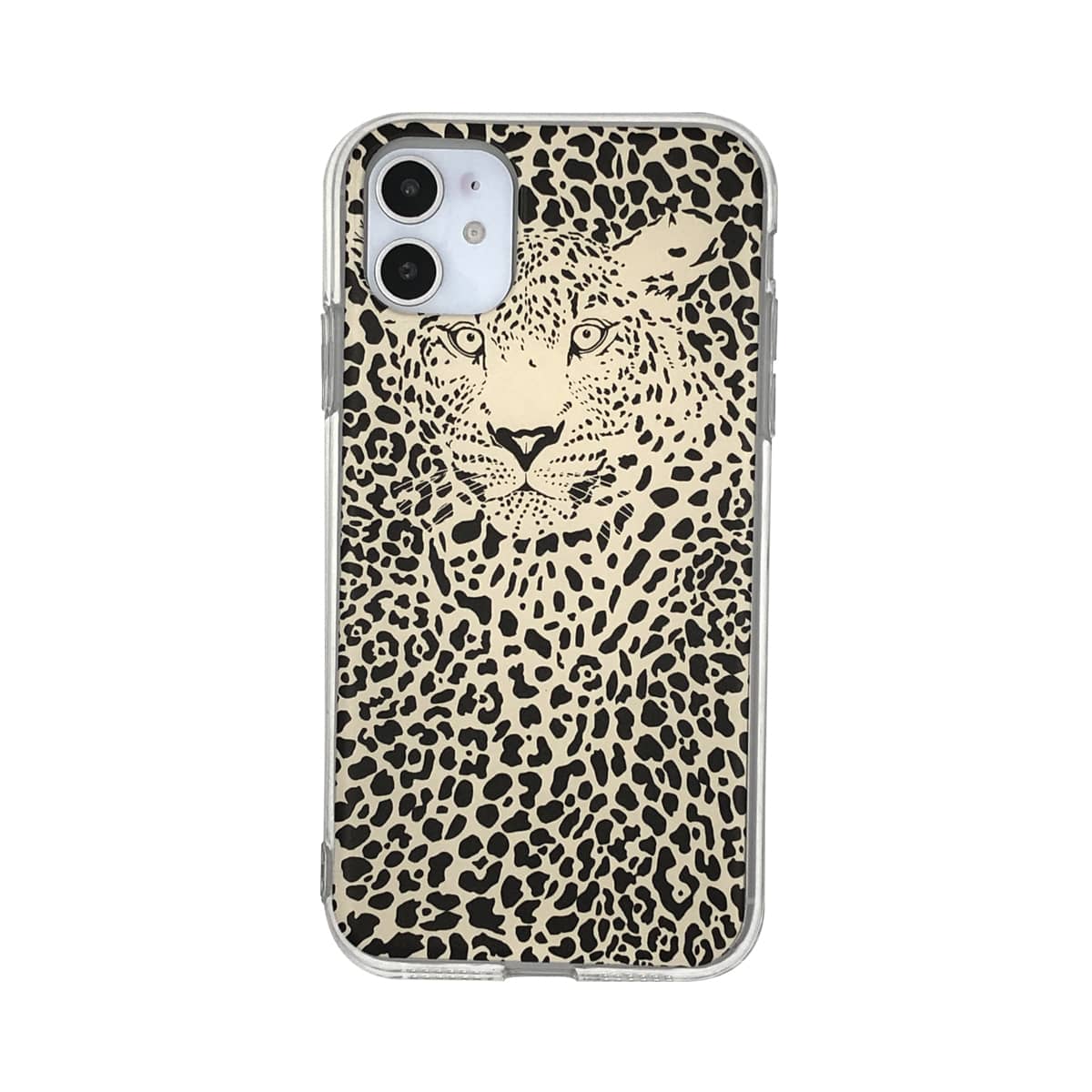 

1pc Leopard iPhone Case, Multicolor
